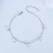 925 Sterling Silver Plated Platinum CZ Bracelet for Women