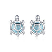 S925 Oxidized Silver Pavé Setting CZ Earrings for Women