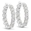 2.52 Carat Genuine Lab Grown Diamond 14K White Gold Earrings