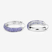 3.06 Carat Genuine Tanzanite .925 Sterling Silver Earrings