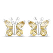 0.88 Carat Genuine Citrine .925 Sterling Silver Earrings