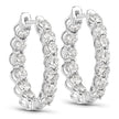 2.52 Carat Genuine Lab Grown Diamond 14K White Gold Earrings