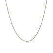 10k White Gold Singapore Chain 1.0mm
