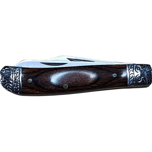 Elk Ridge 2 - Bladed Trapper Gentleman’s Knife – Classic Elegance Meets Everyday Utility - Custom Crafting Alliance, LLC