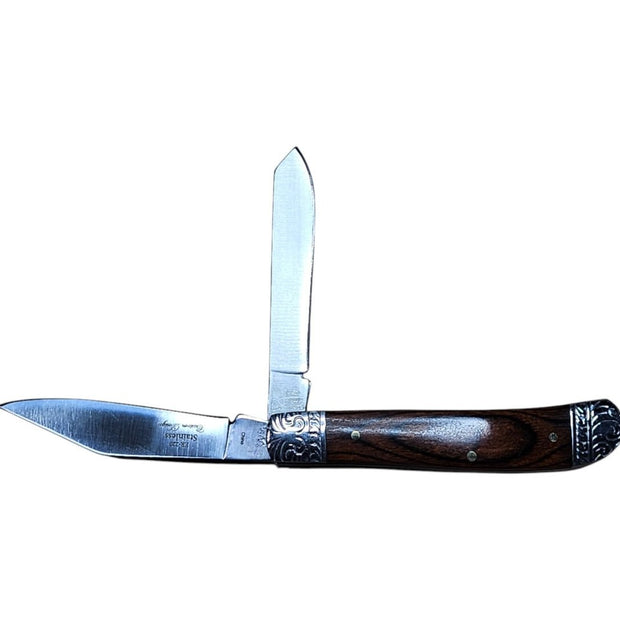 Elk Ridge 2 - Bladed Trapper Gentleman’s Knife – Classic Elegance Meets Everyday Utility - Knife - Custom Crafting Alliance, LLC