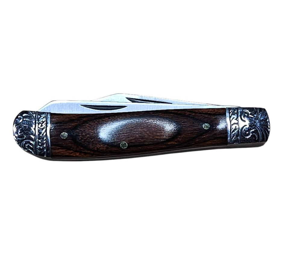 Elk Ridge 2 - Bladed Trapper Gentleman’s Knife – Classic Elegance Meets Everyday Utility - Knife - Custom Crafting Alliance, LLC