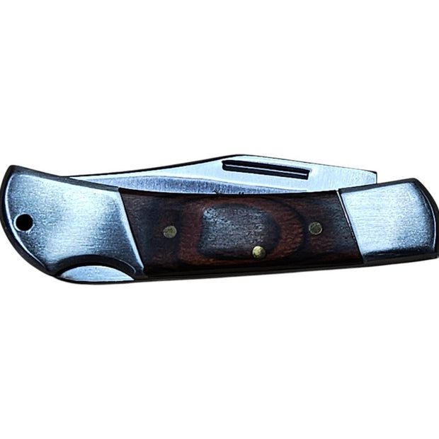 Elk Ridge 3" Closed Lockback Folding Pocket Knife – Compact, Elegant, and Functional - Knife - Custom Crafting Alliance, LLC
