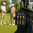 Engravable Leatherette Golf Tee Bag Tag - Golf - Custom Crafting Alliance, LLC
