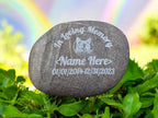 Engraved Memorial and Achievement Stones – Personalized Tributes for Pets, People, and Milestones - Memorial Stone - Custom Crafting Alliance, LLC