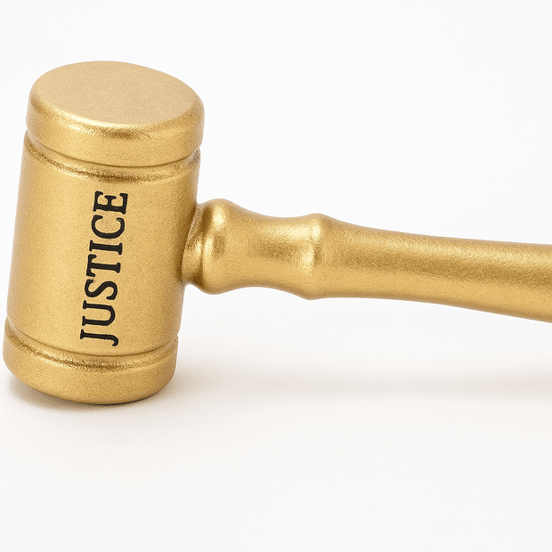 Engraved Mini Wooden Judge’s Gavel – Personalized Desk Prop - Personalized Gifts - Custom Crafting Alliance, LLC