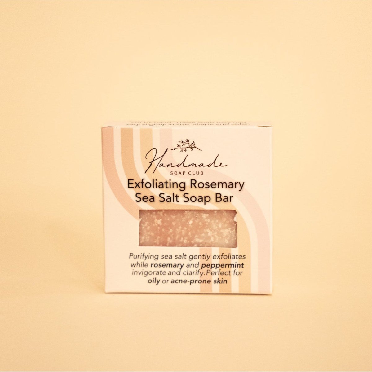 Exfoliating Rosemary Sea Salt Soap Bar - Bar Soap - Custom Crafting Alliance, LLC