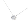 .925 Sterling Silver 1/2 Cttw Diamond Bezel 18