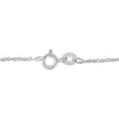 .925 Sterling Silver Diamond Accent Bypass Curve 18