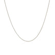 10k White Gold Wheat Chain 0.6mm