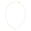 14K Yellow Gold Gemini Necklace
