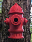 Fire Hydrant Birdhouse – Quirky Garden Décor for Backyard & Birds - Bird House - Custom Crafting Alliance, LLC