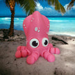 Flexi Calamari Squid Toy – 3D - Printed Ocean - Inspired Fun - Figurines - Custom Crafting Alliance, LLC