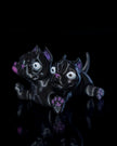 Flexible Cerberus Dog – 3D - Printed Mythical Guardian Figurine - Custom Crafting Alliance, LLC