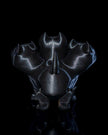 Flexible Cerberus Dog – 3D - Printed Mythical Guardian Figurine - Custom Crafting Alliance, LLC