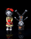 Ghost & Boo Kitty Figurine Set – 3D - Printed Halloween & Day of the Dead Decor - Figurines - Custom Crafting Alliance, LLC