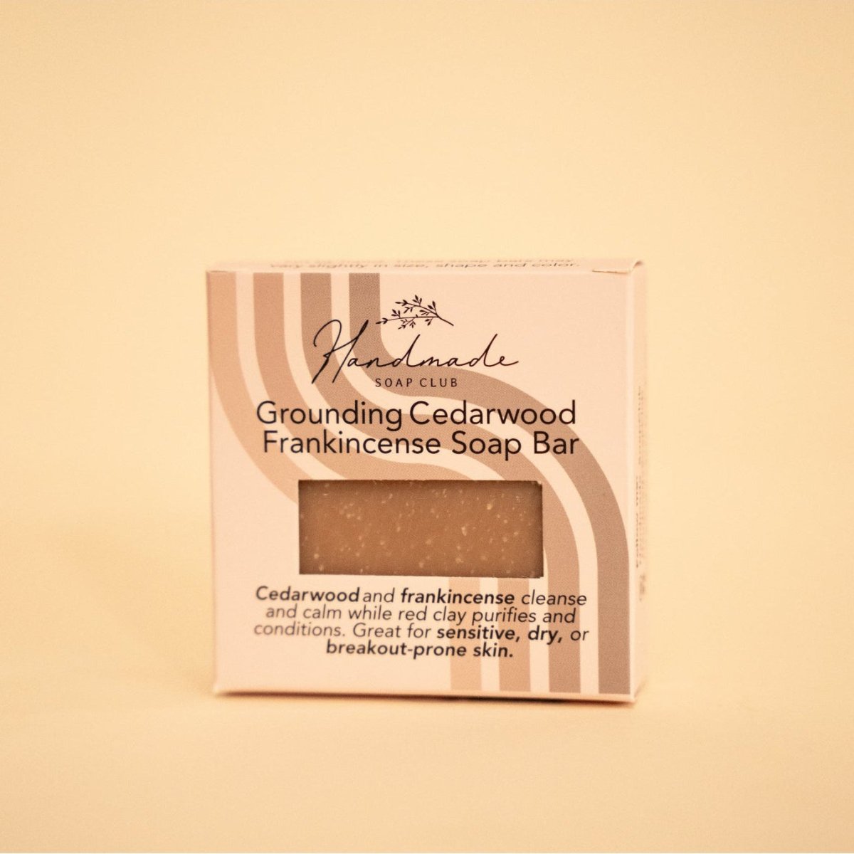 Grounding Cedarwood Frankincense Soap Bar - Bar Soap - Custom Crafting Alliance, LLC