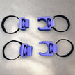 Hands - Free Cane Clip Set: Universal & Fixed Sizes, 16 Colors - Mobility Aides - Custom Crafting Alliance, LLC