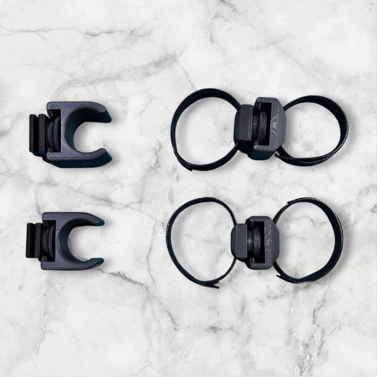 Hands - Free Cane Clip Set: Universal & Fixed Sizes, 16 Colors - Mobility Aides - Custom Crafting Alliance, LLC