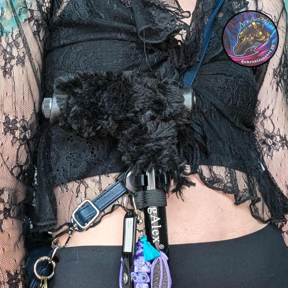 Hands - Free Cane Clip Set: Universal & Fixed Sizes, 16 Colors - Mobility Aides - Custom Crafting Alliance, LLC