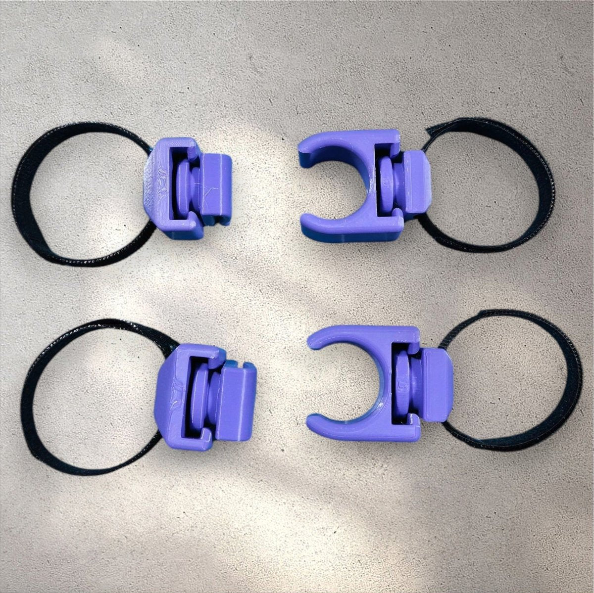 Hands - Free Cane Clip Set: Universal & Fixed Sizes, 16 Colors - Mobility Aides - Custom Crafting Alliance, LLC