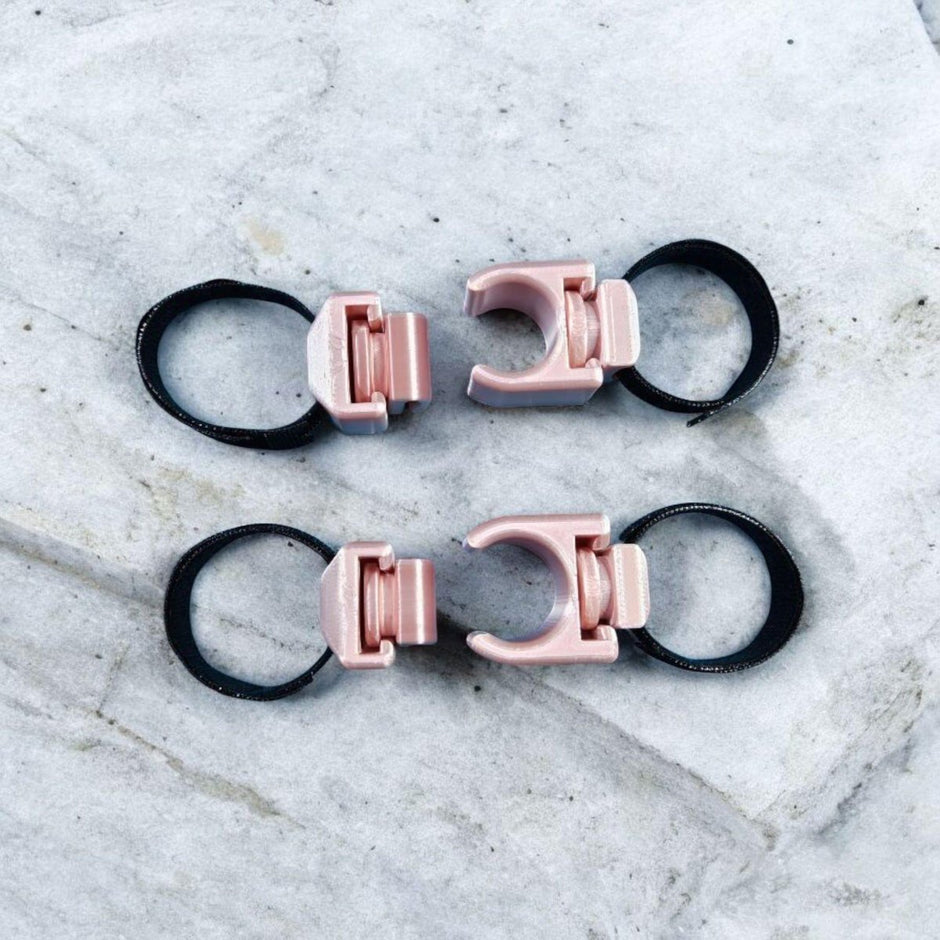 Hands - Free Cane Clip Set: Universal & Fixed Sizes, 16 Colors - Mobility Aides - Custom Crafting Alliance, LLC