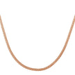 Ice Barrel Chain in 14k Rose Gold (3.10 mm) - Necklaces - Custom Crafting Alliance, LLC