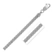 Ice Barrel Chain in 14k White Gold (3.10 mm) - Necklaces - Custom Crafting Alliance, LLC