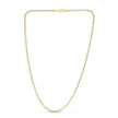 Ice Barrel Chain in 14k Yellow Gold (2.70 mm) - Necklaces - Custom Crafting Alliance, LLC