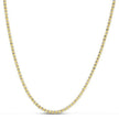 Ice Barrel Chain in 14k Yellow Gold (2.70 mm) - Necklaces - Custom Crafting Alliance, LLC