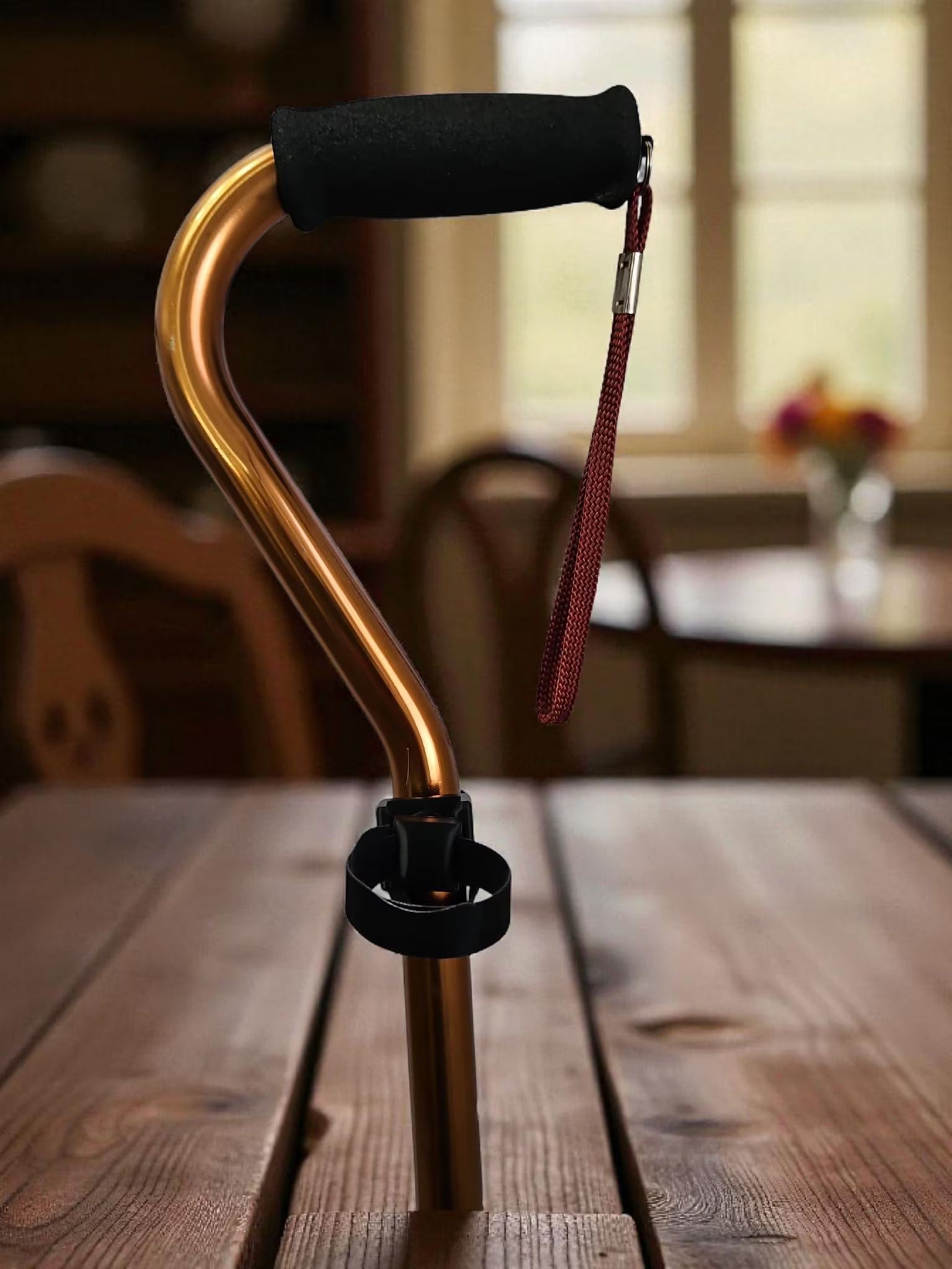 Hands-Free Cane Clip Set: Universal & Fixed Sizes, 16 Colors