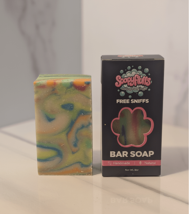 Jaw Breaker Tallow Soap - Sweet Candy Scent & Non - Toxic Kid - Friendly Bar - Soap - Custom Crafting Alliance, LLC