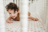 Jersey Knit Polyester Crib Sheet in Every Which Way - Crib Sheet - Custom Crafting Alliance, LLC