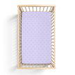 Jersey Knit Polyester Crib Sheet in Field of Daisies - Crib Sheet - Custom Crafting Alliance, LLC