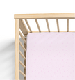 Jersey Knit Polyester Crib Sheet in Love Me True - Crib Sheet - Custom Crafting Alliance, LLC