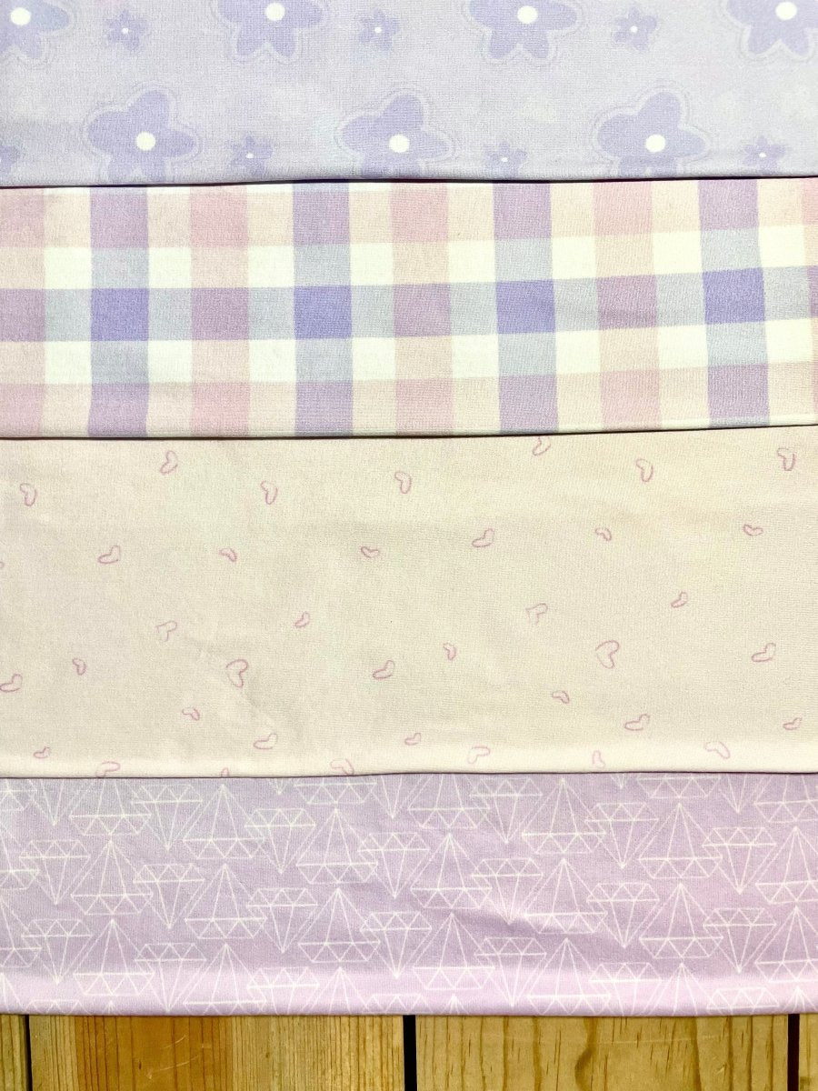 Jersey Knit Polyester Crib Sheet in Love Me True - Crib Sheet - Custom Crafting Alliance, LLC