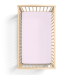Jersey Knit Polyester Crib Sheet in Love Me True - Crib Sheet - Custom Crafting Alliance, LLC