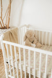 Jersey Knit Polyester Crib Sheet in Some Bunny Loves Me - Crib Sheet - Custom Crafting Alliance, LLC