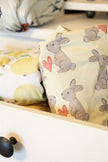 Jersey Knit Polyester Crib Sheet in Some Bunny Loves Me - Crib Sheet - Custom Crafting Alliance, LLC
