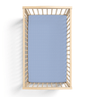 Jersey Knit Polyester Crib Sheet in Tally Cross - Crib Sheet - Custom Crafting Alliance, LLC