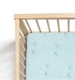 Jersey Knit Polyester Crib Sheet in Tranquil Skies - Crib Sheet - Custom Crafting Alliance, LLC