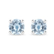 2.07 Carat Genuine Blue Topaz .925 Sterling Silver Earrings