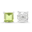 2.30 Carat Genuine Peridot .925 Sterling Silver Earrings
