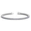 Lab Grown Round Diamond Tennis Bracelet in 14k White Gold (5 cctw F/G VS2/SI1) - Bracelets - Custom Crafting Alliance, LLC