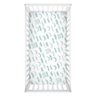 Little Mister Mustaches Crib Sheet - Crib Sheet - Custom Crafting Alliance, LLC