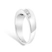 Men's.925 Sterling Silver 1/2 Cttw Diamond 9 Stone Band Ring - Size 10 - Rings - Custom Crafting Alliance, LLC